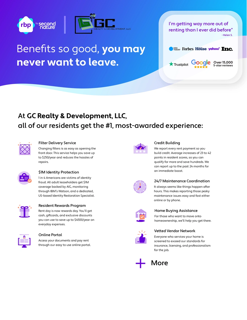 RBP Flyer to New Residents